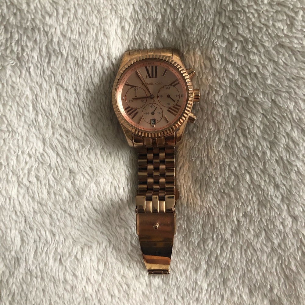 Rose Gold Watch Michael Kors